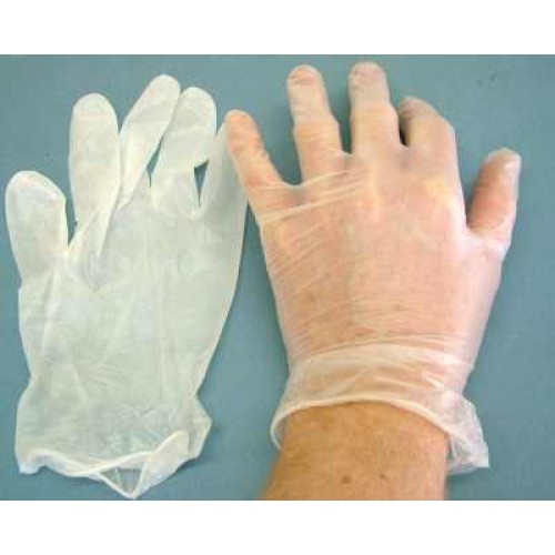 WS 2110 Vinyl Gloves - Medium