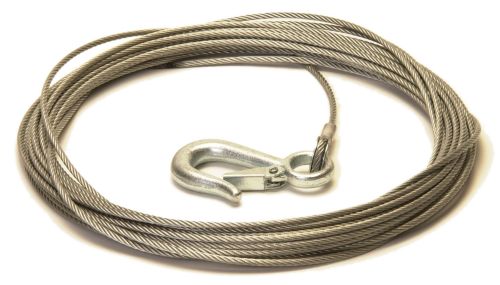 Trailer Winch Cable with Snap Hook - Autow: 5mm x 7.5M